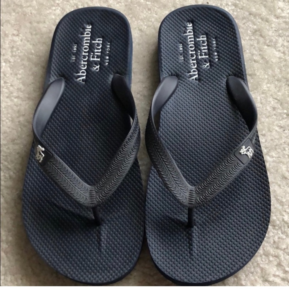 NWOT.  Abercrombie & Fitch flip flops.